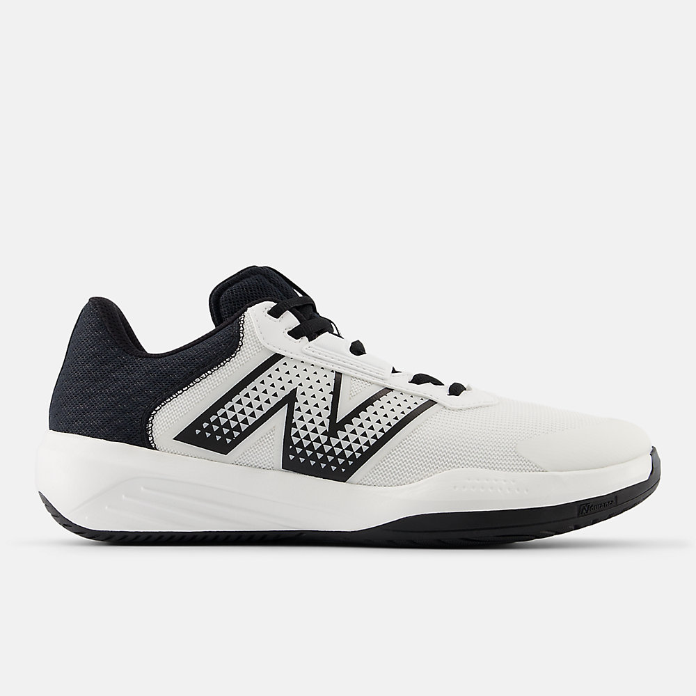 New Balance 696v6 Shoes White with Black